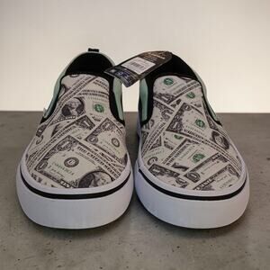 AIRWALK Boys New w/Tags Money Graphics Slip-On Casual Sneakers - Size 5